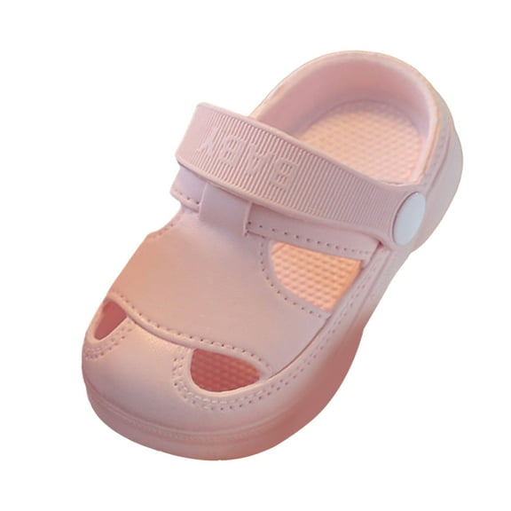 Mepaouo Toddler Clogs Kids Cute Garden Shoes Boys Girls Cartoon Slides Outdoor Beach Summer Sandals