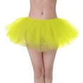 thumbnail image 1 of Mepaouo Tutus for Women 5 Layered Carnivals Skirts Tulle Dance Ballet Mesh Midi Dress up, 1 of 3