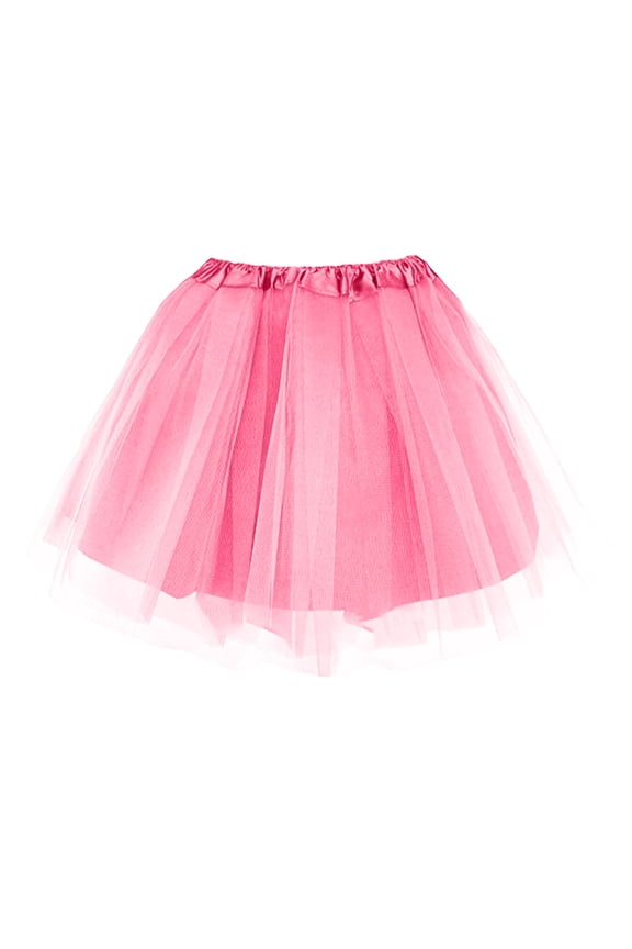 Tutus for Women Tulle 3 Layered Skirts for Girls Teen Carnival Rave Running