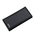 thumbnail image 1 of Mepaouo Ultra Slim Thin Women Wallet RFID Blocking Credit Card Holder Bifold Long Clutch Purse Black, 1 of 5