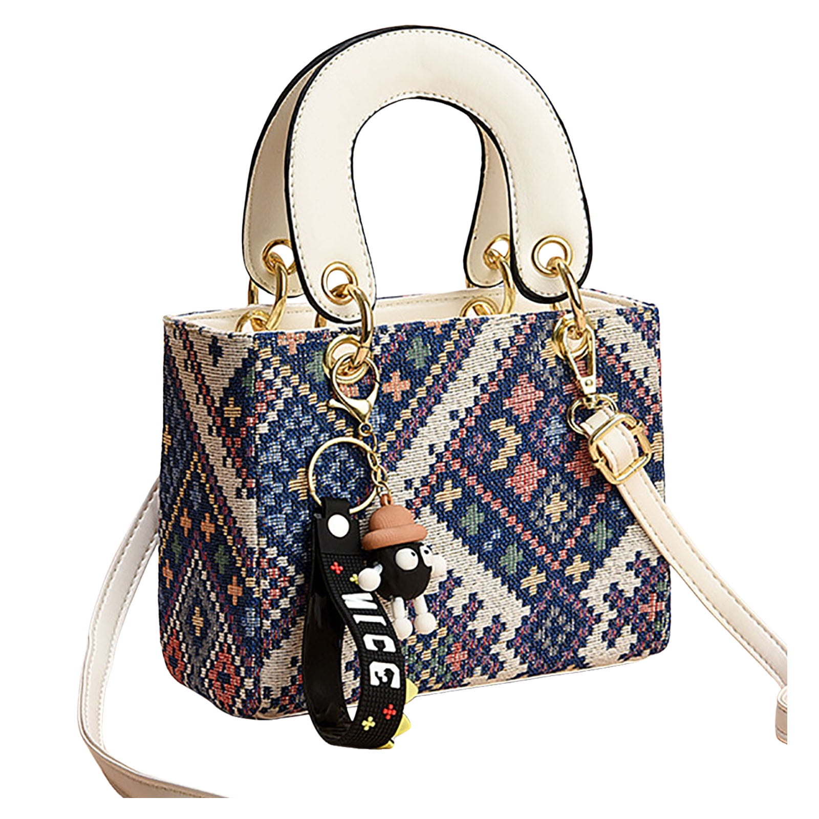 Mepaouo Vintage Crossbody Shoulder Bags for Women Small Clutch Tote Handbag Top Handle Casual Purse