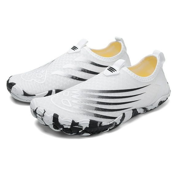 Mepaouo Water Barefoot Shoe for Women Men Quick Dry Aqua Socks Swim Beach Pool Surf Slip on Sneakers