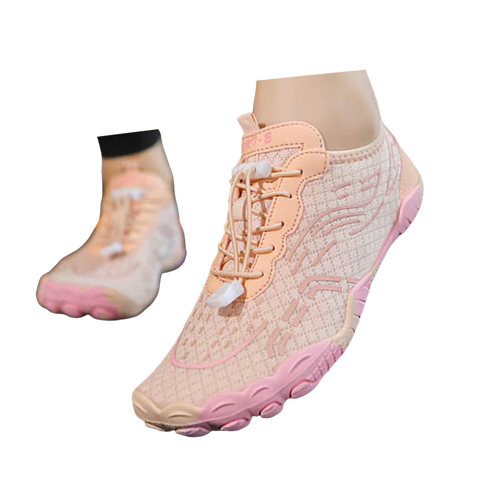 Mepaouo Wide Water Shoes for Men Women Waterproof Quick Dry Barefoot Shoes Hiking Surfing Walking