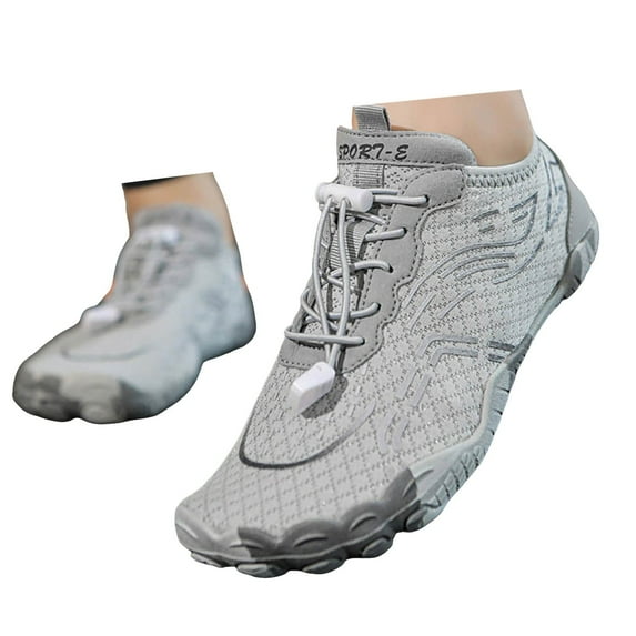 Mepaouo Wide Water Shoes for Men Women Waterproof Quick Dry Barefoot Shoes Hiking Surfing Walking