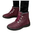 thumbnail image 1 of Mepaouo Winter Snow Boots for Women Men Hike Footwear Barefoot Minimalist Warm Riding Shoes, 1 of 3