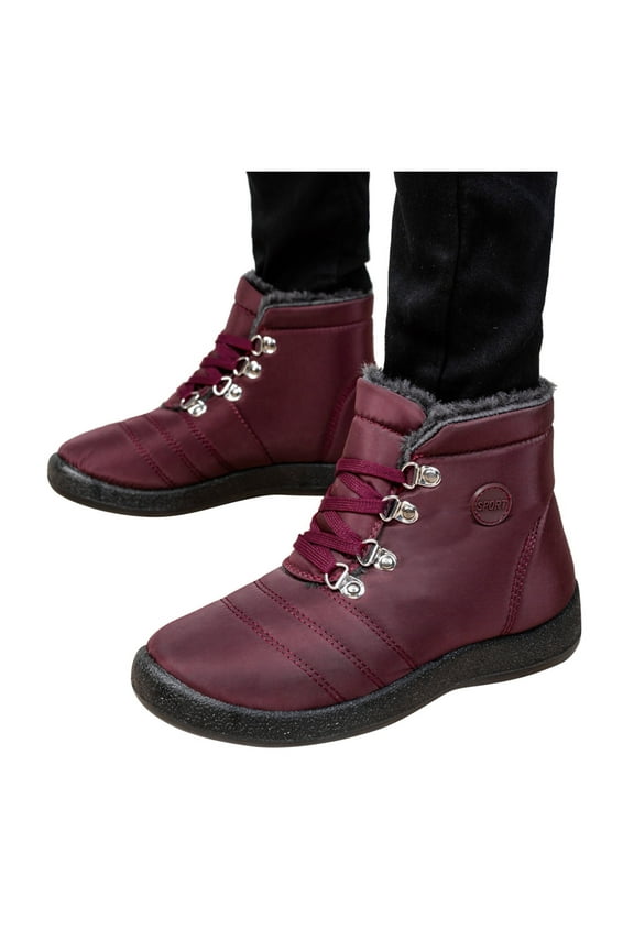 Winter Snow Boots for Women Men Hike Footwear Barefoot Minimalist Warm Riding Shoes