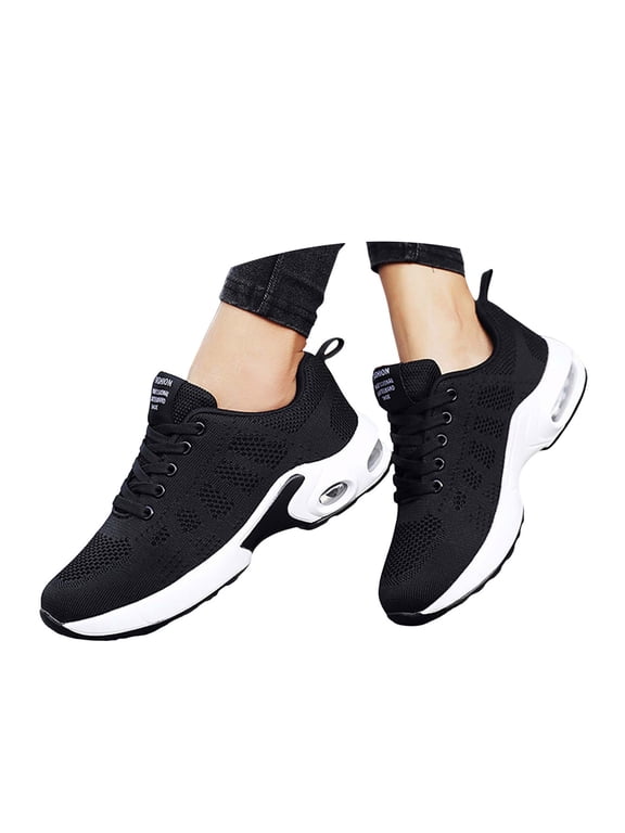 Women Air Running Sneakers Lightweight Walking Athletic Gym Sports Tennis Walking Shoes