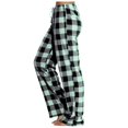 thumbnail image 1 of Mepaouo Women Pajama Pants Warm Plaid Lounge Pj Bottoms Drawstring Wide Leg Sleepwear Sizes S-3X, 1 of 7