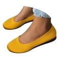 thumbnail image 1 of Mepaouo Women Round Toe Flats Comfortable Ballet Flat Shoes Ladies Dressy Slip-ons Loafers Mary Jane, 1 of 8