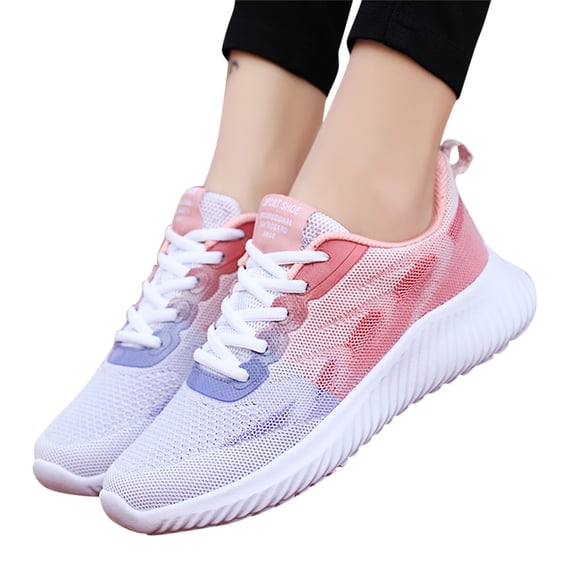 Mepaouo Women's Air Running Shoes Memory Foam Lightweight Jogging Walking Fashion Sneakers
