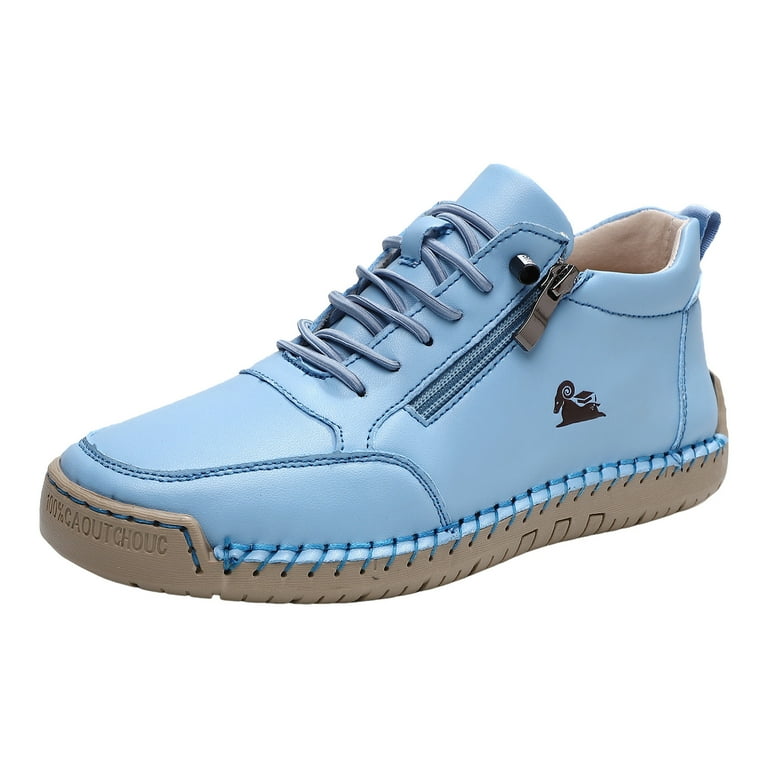 Mepaouo Women's Chukka Ankle Boots Waterproof High Top Fashion