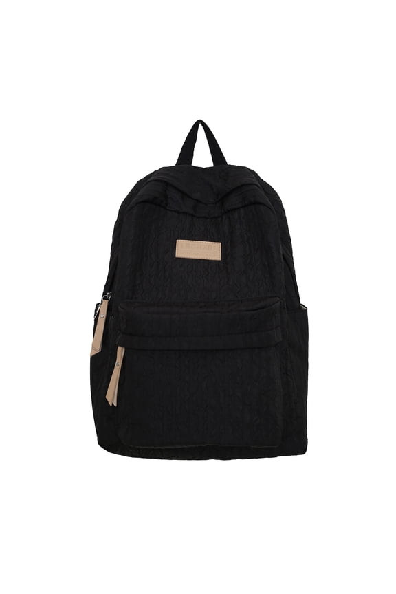 Women's Laptop Backpack College Travel Sport Rucksack Waterproof Computer Bag Satchel(Black)
