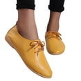 thumbnail image 1 of Mepaouo Women's Leather Dance Shoes Lace up Tap Dancing Dress Shoes Walking Casual Oxfords for Women, 1 of 6