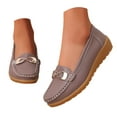 thumbnail image 1 of Mepaouo Women's Loafers Comfort Slip ons Flat Work Shoes Casual Moccasins Penny Loafers Lady Dress Shoes, 1 of 9