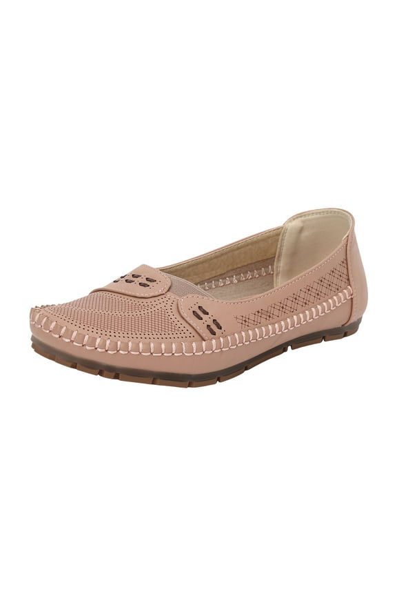 Women's Penny Loafers Casual Slip on Walking Driving Flats Business Work Mocs Boat Shoes