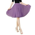 thumbnail image 1 of Mepaouo Women's Petticoat Skirt Vintage Tutu Crinoline Underskirt Tulle Elastic High Waist Midi Skirts, 1 of 4