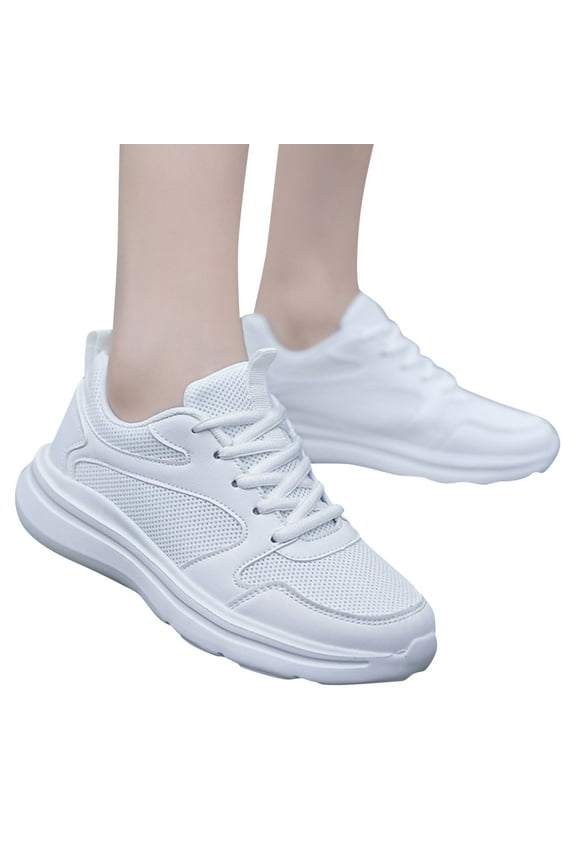 Women's Running Shoes Memory Foam Arch Support Sport Sneakers Breathable Walking Shoes