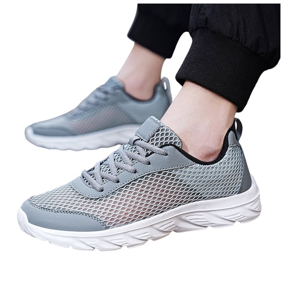 Mepaouo Women's Running Walking Tennis Shoes Wide Width Air Cushion Cross Trainer Fashion Sneakers