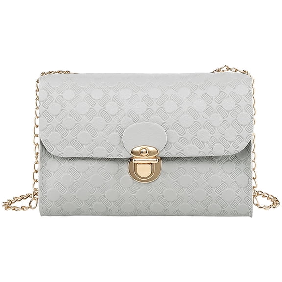 Mepaouo Women's Small Crossbody Bag Trendy Mini Shoulder Tote Handbag Cell Phone Purse Wallet(Grey)