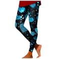 thumbnail image 1 of Mepaouo Women's Valentine Day Leggings Heart Printed Control Tummy Tights Yoga Pants Sizes S-2X, 1 of 6
