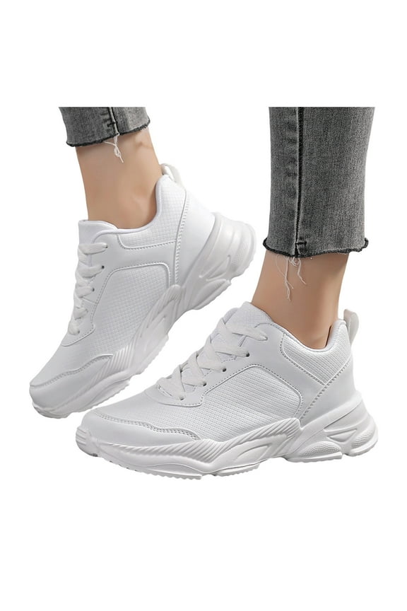 Women's Waterproof Sport Sneakers Arch Support Gym Jogging Walking Running Tennis Shoes
