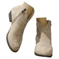 thumbnail image 1 of Mepaouo Women's Western Boots Round Toe Ankle Cowboy Short Booties Casual Dress Slip on Walking Shoes, 1 of 7