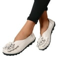thumbnail image 1 of Mepaouo Womens Casual Shoes Anti Slip Floral Decor Fashion Walking Shoes Comfy Barefoot Shoes, 1 of 6