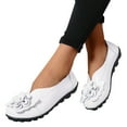 thumbnail image 1 of Mepaouo Womens Casual Shoes Anti Slip Floral Decor Fashion Walking Shoes Comfy Barefoot Shoes, 1 of 6