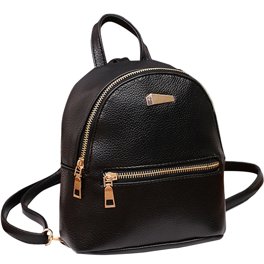 MACCINELO Cute PU Leather Backpack Set - 3pcs Mini Purse & Shoulder Bag For Women & Girls
