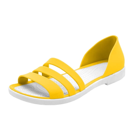Mepaouo Womens Flat Shoes Open Toe Slip on Walking Sandals Summer Beach Casual Dressy Sandals