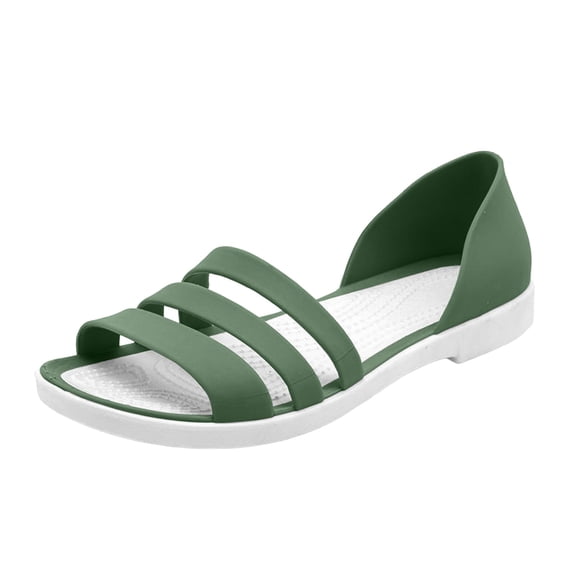 Mepaouo Womens Flat Shoes Open Toe Slip on Walking Sandals Summer Beach Casual Dressy Sandals