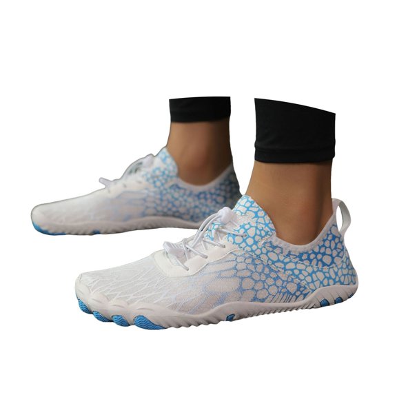 Mepaouo Womens Mens Barefoot Shoes Quick Dry Beach Swim Aqua Socks Surf Yoga Water Sneakers