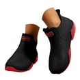 thumbnail image 1 of Mepaouo Womens Mens Rain Boots Ankle Deck Booties Waterproof Anti Slip Gardening Work Mud Shoes, 1 of 7