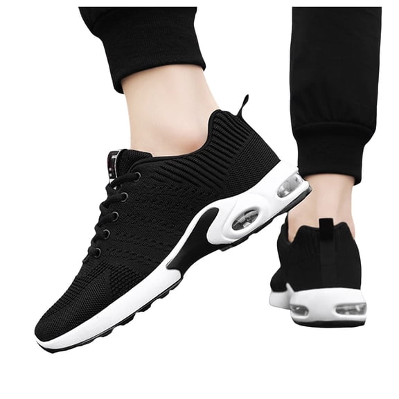 Mepaouo Womens Mens Running Shoes Memory Foam Breathable Tennis Fashion Sneakers for Gym Workout