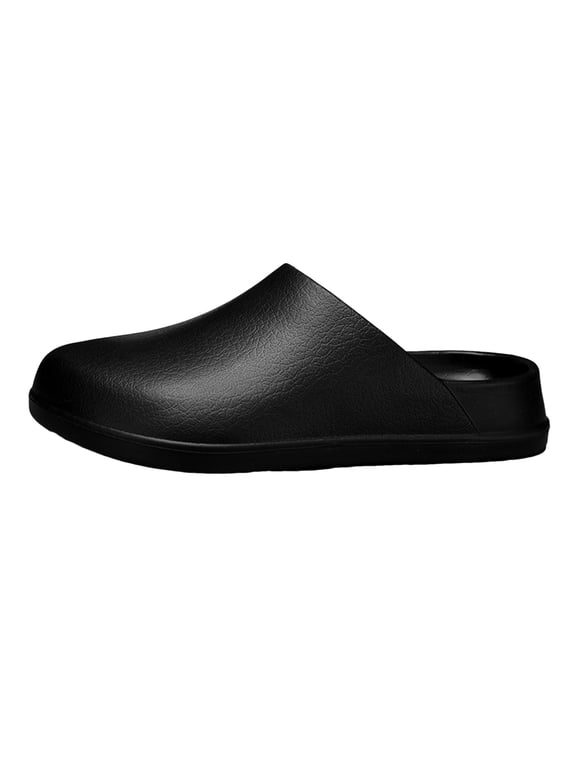 Womens Mens Slip Resistant Shoes for Kitchen Chef Garden Nurse Durable Comfortable Work Clogs