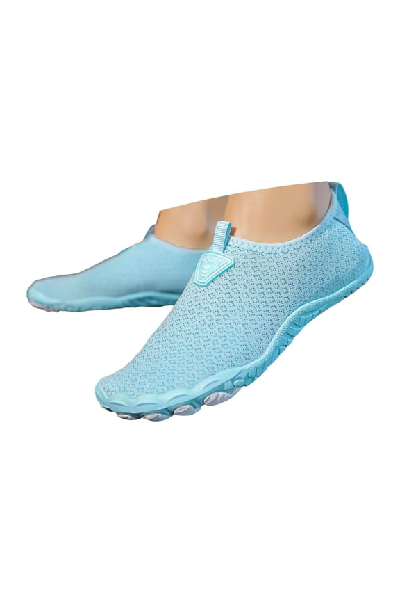 Womens Mens Water Swim Shoes Wide Toe Box Barefoot Beach Socks for Walking Hiking Diving