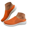 thumbnail image 1 of Mepaouo Womens Mesh Mules Breathable Backless Slip on Shoes Knit Flats Tennis Running Walking Sneakers, 1 of 5