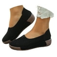 thumbnail image 1 of Mepaouo Womens Slip on Loafers Hollow Platform Walking Flat Shoes Driving Casual Dressy Moccasins, 1 of 7