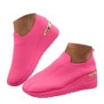 thumbnail image 1 of Mepaouo Womens Slip on Walking Shoes Platform Wedge Sock Shoe Non Slip Mesh Tennis Running Sneakers, 1 of 8