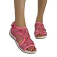 thumbnail image 1 of Mepaouo Womens Sport Sandals Open Toe Elastic Band Summer Walking Shoes Slip on Sneakers Size 8, 1 of 4
