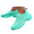 thumbnail image 1 of Mepaouo Womens Walking Shoes Ladies Casual Fashion Sock Sneakers Slip on Air Cushion Platform Sneaker, 1 of 8
