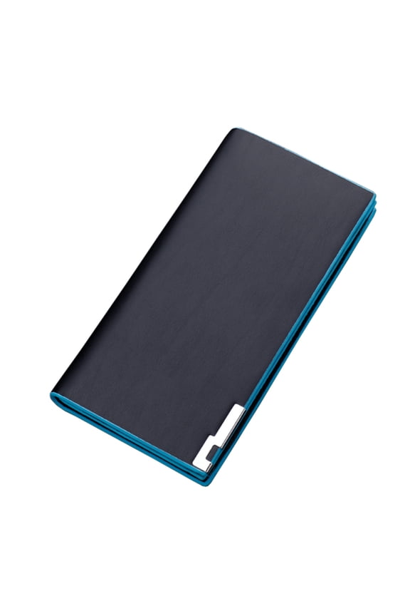 Womens Wallets Large Capacity Credit Card Holder Rfid Leather Bifold Clutch Purse Pocketbook Black
