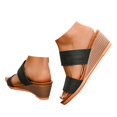 thumbnail image 1 of Mepaouo Womens Wedge Sandals Arch Support Platform Slides Two Strap Slip on Footbed Slippers Shoes, 1 of 7