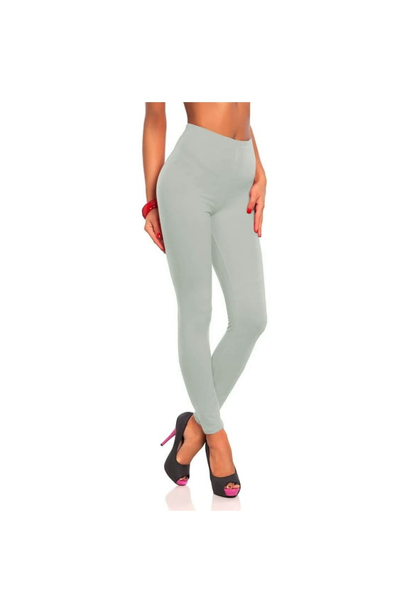 Workout Leggings for Women High Waisted Tummy Control Compression Running Yoga Pants(Grey,XL)