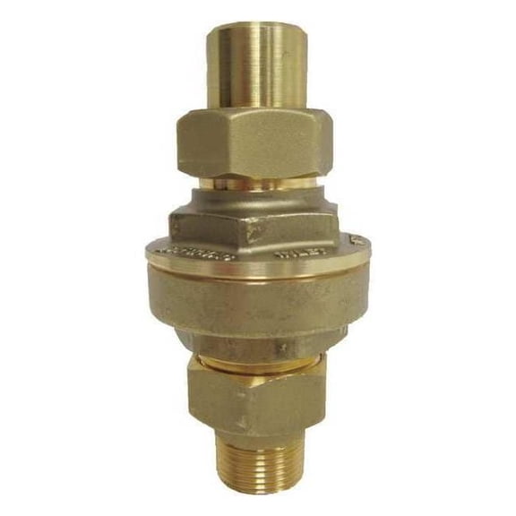 Mepco Steam Trap,25 psi,Brass,1/2 in,3 Ports 1E-VSTG