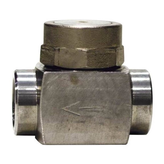 Mepco Steam Trap, 1" NPT Outlet, SS Disc, Pipe Configuration: Straight MD-88N