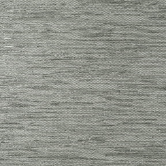 Mephi Grey Grasscloth Wallpaper, 20.5-in by 33-ft, 56.38 sq. ft.