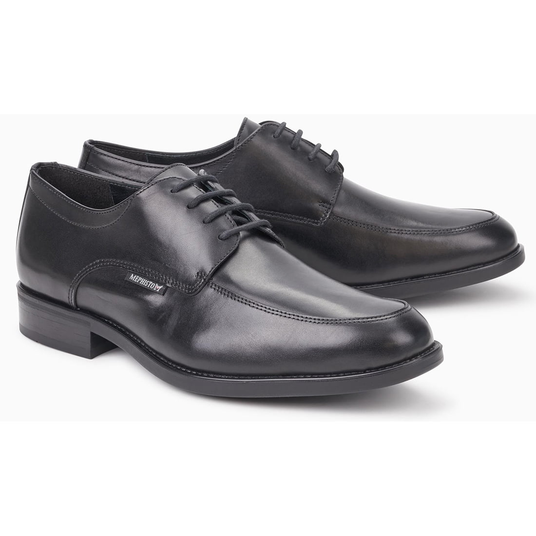 NEW MEPHISTO men\'s carlo derby shoes in black carnaby Mephisto Carlo – Valentino main image 3