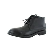 Mephisto Mens Tiberio Chukka Ankle Boot Shoes, Black, US 8.5