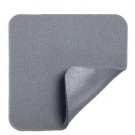 Mepilex Ag Foam Dressing with Silver - 4 Inches x 8 Inches, Gray, Sterile, 5 Count